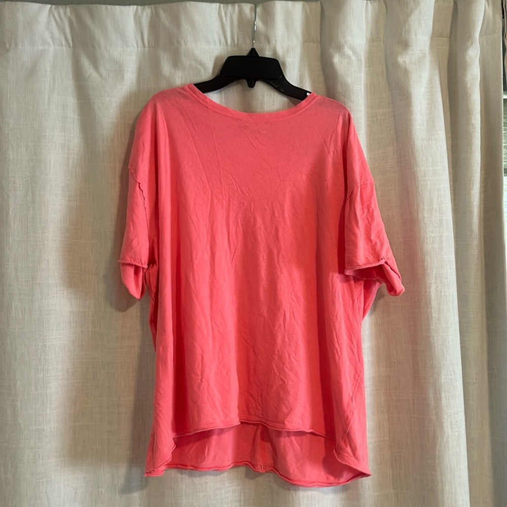 Hot Pink We The Free Tee